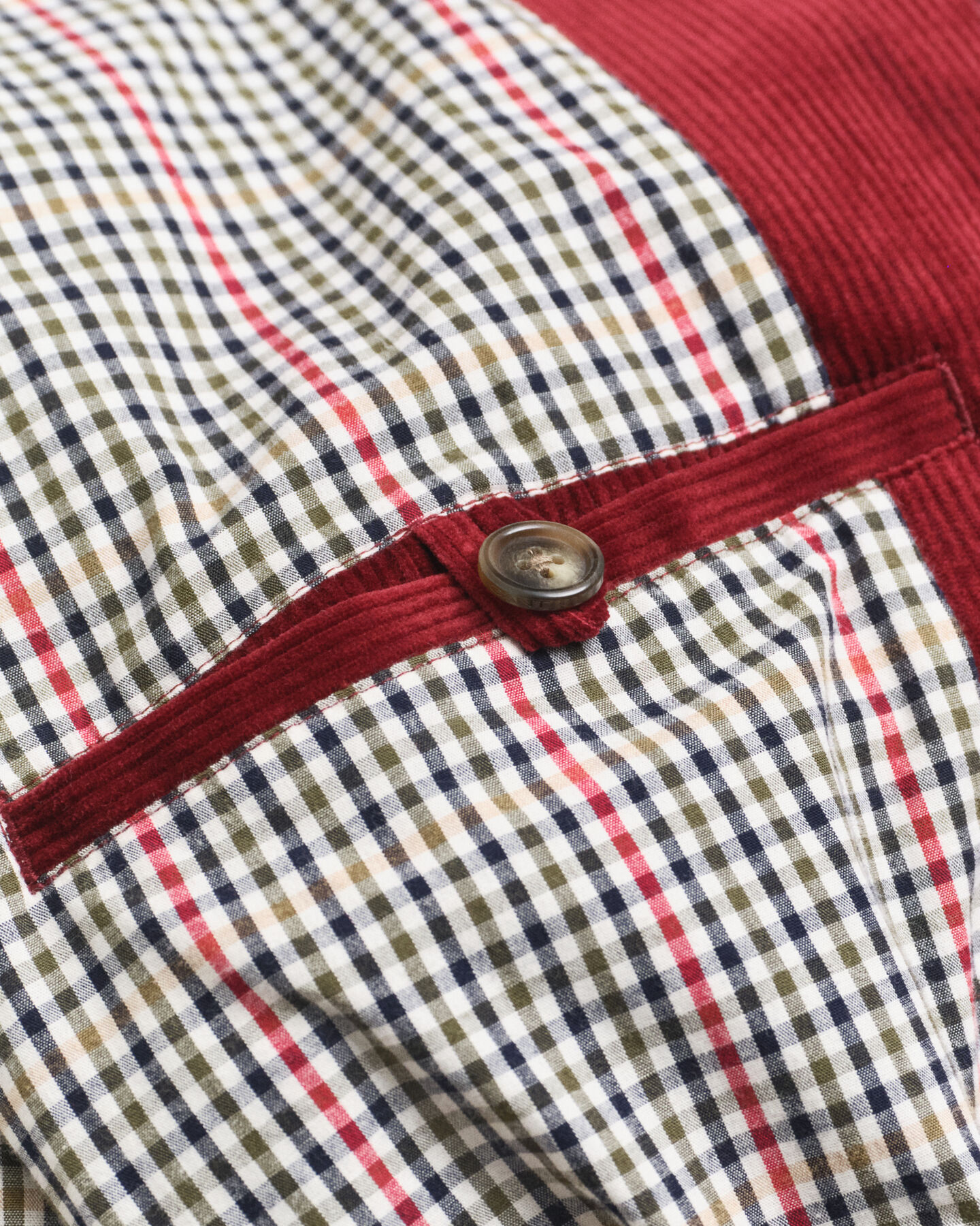 Harrington Jacke aus Cord