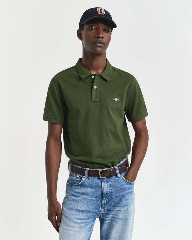 Regular Fit Shield Piqué Poloshirt