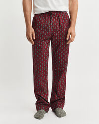 Flanell-Pyjamahose mit Paisley-Muster