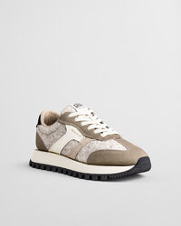 Caffay Sneaker aus Veloursleder und Wolle