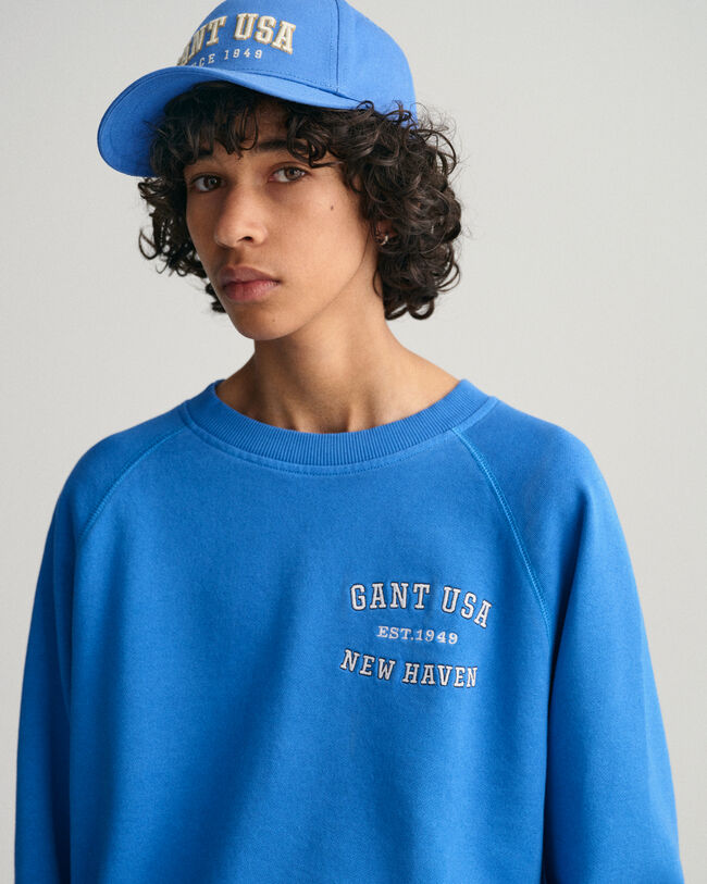 Teen Boys USA Graphic Rundhals-Sweatshirt