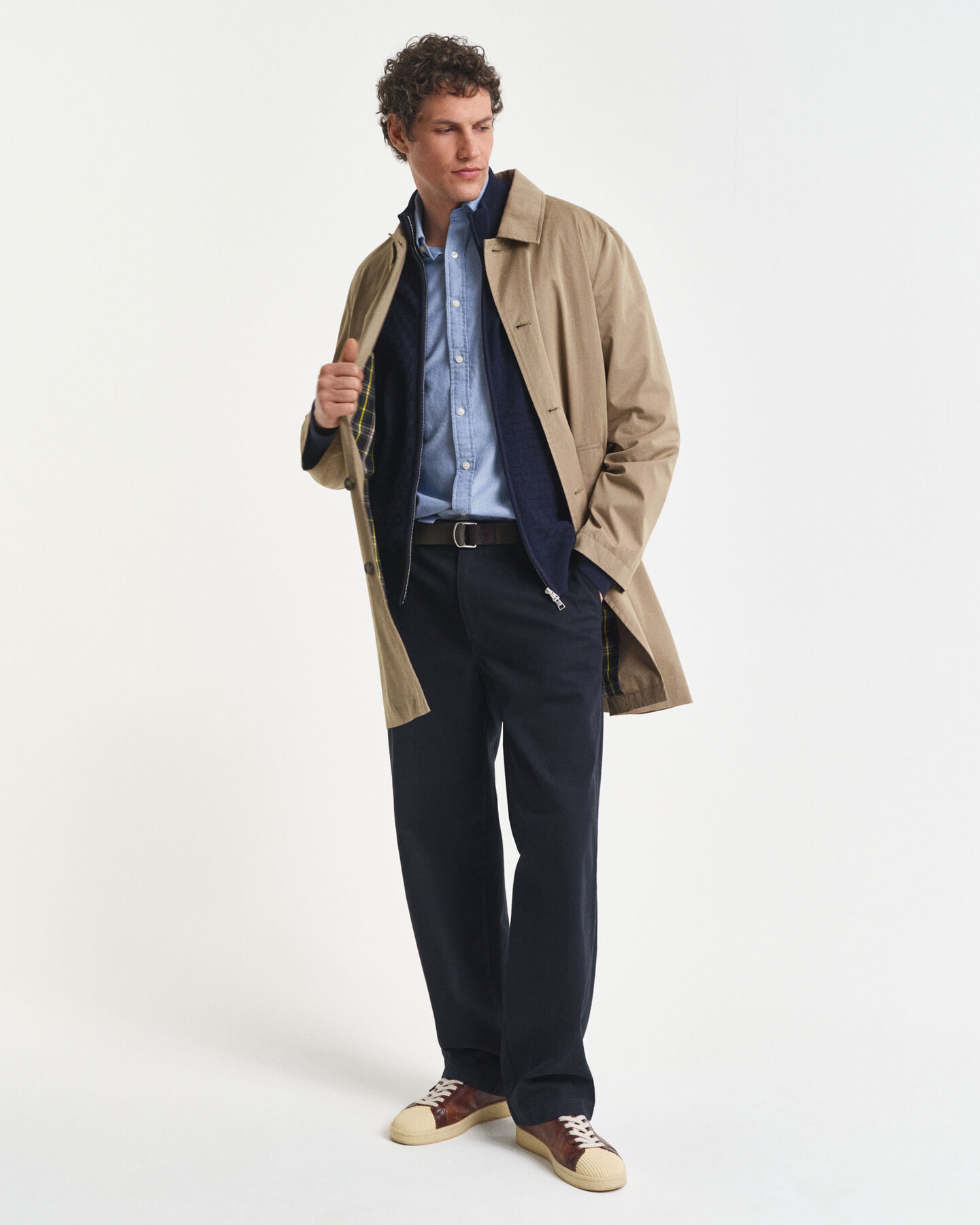 Strickjacke mit Mikrostruktur