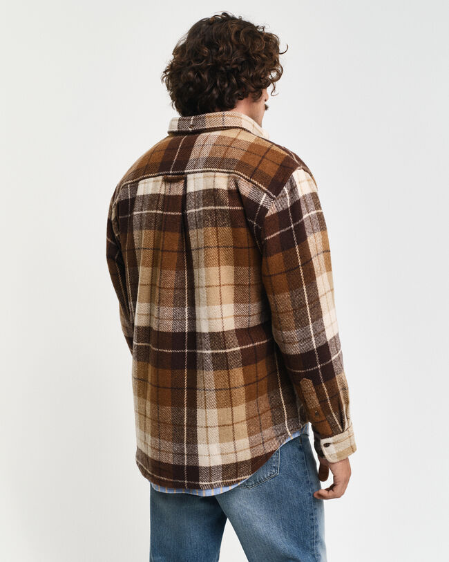 Relaxed Fit Woolster Tartan Hemd