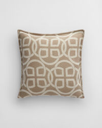 Monogram Kissenhülle aus Wolle