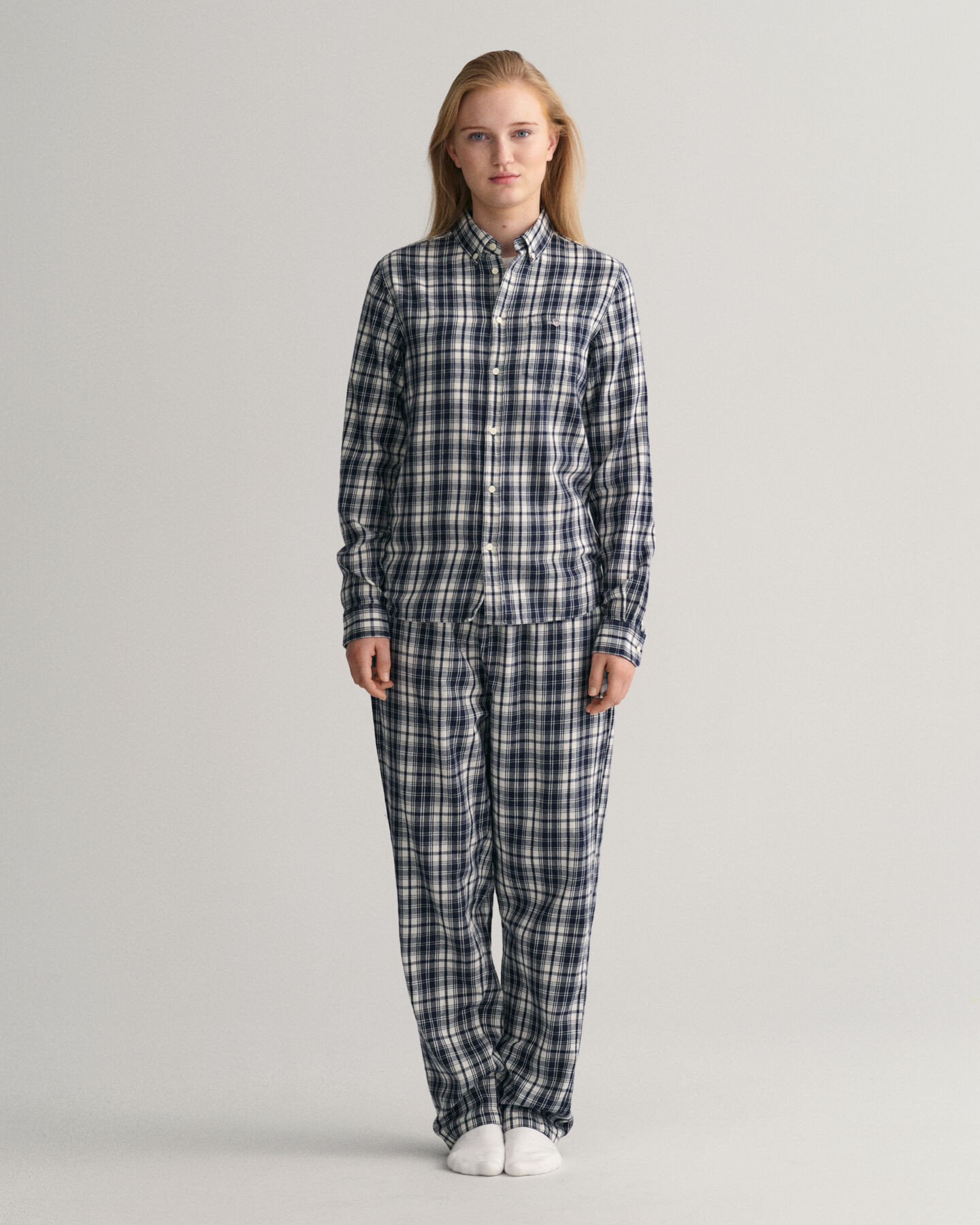 Teen Boys Regular Fit Flanellhemd mit Karomuster