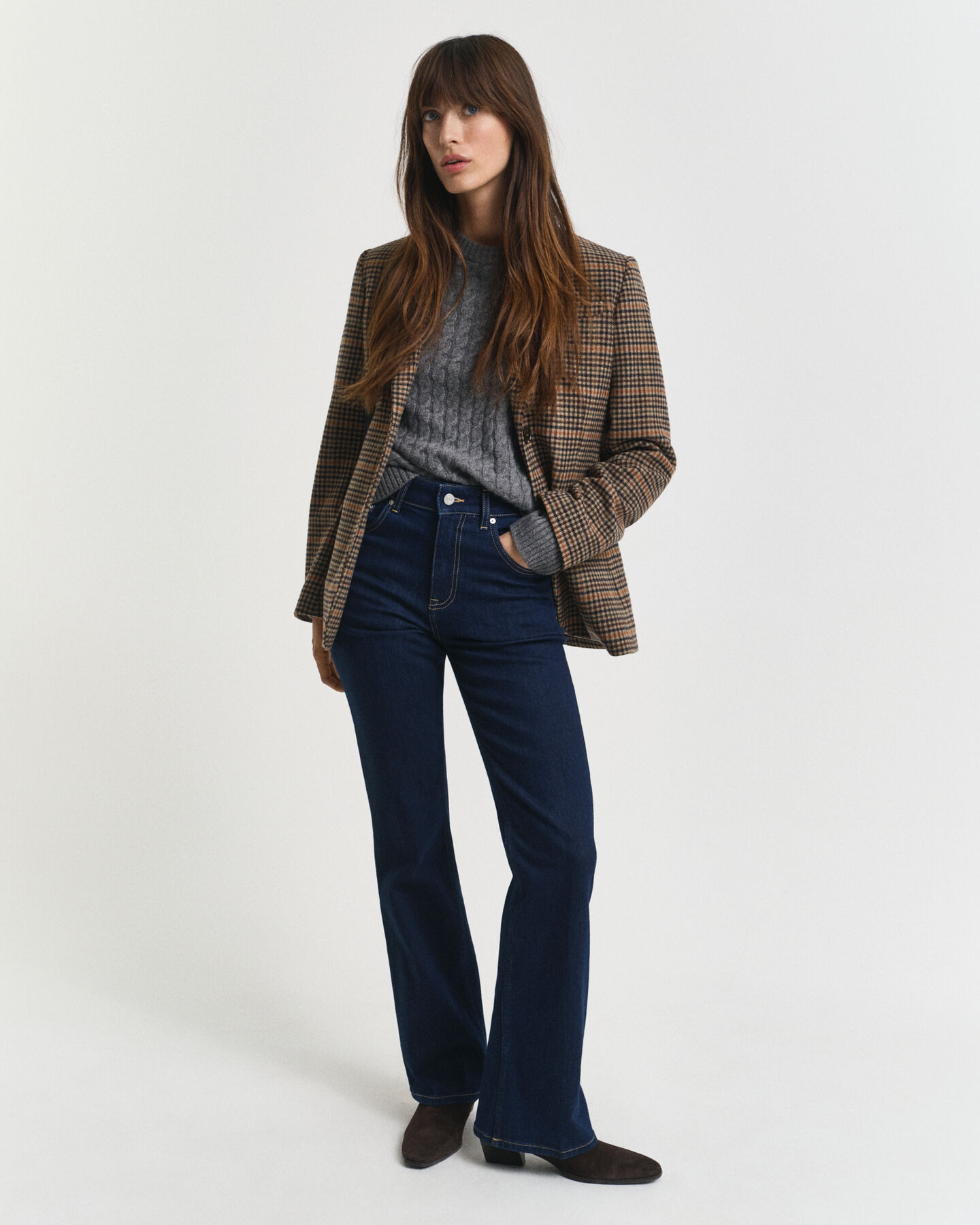 Slim Fit Schlagjeans