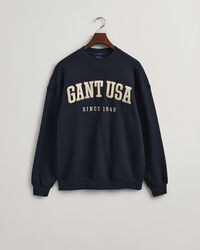 USA Graphic Rundhals-Sweatshirt