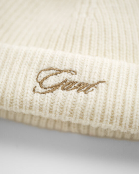 Baby Pom Pom Beanie mit Ohrenklappen