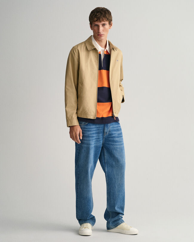 Windcheater Jacke aus Baumwolle