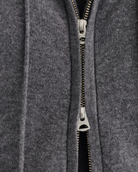 Sweatjacke aus Super Fine Lambswool