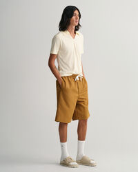 Piqu&eacute; Poloshirt im 70er-Jahre-Stil