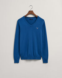 Classic V-Neck Pullover aus Baumwolle