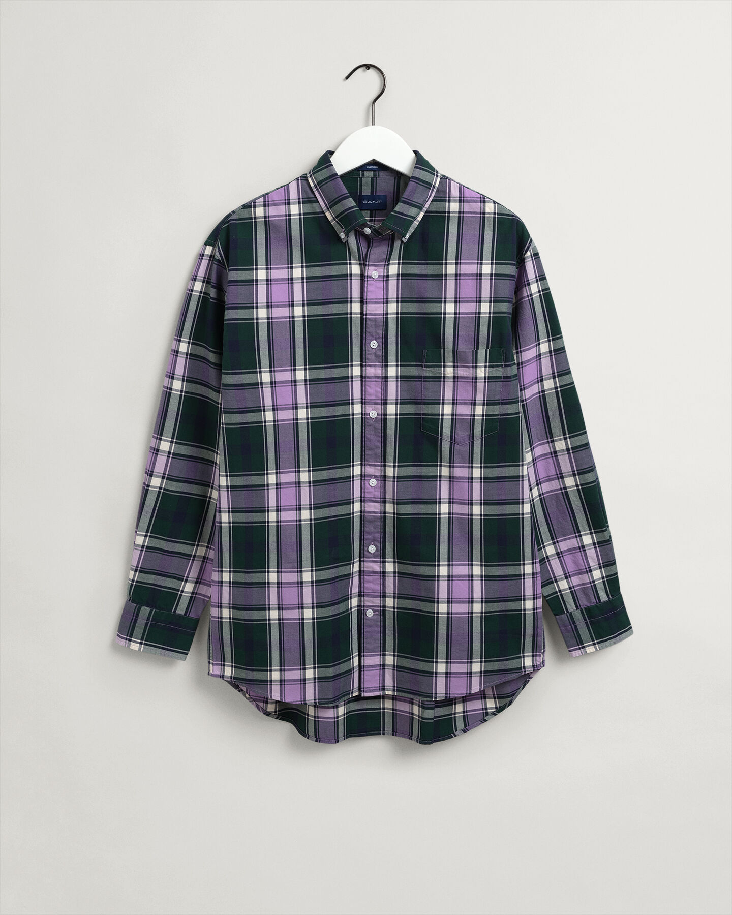 Kariertes Twillhemd im Oversize