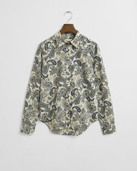 Paisley Bluse aus Baumwoll-Voile