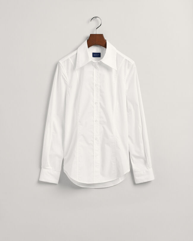 Regular Fit Bluse mit Abnähern