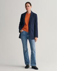 Icon G Rundhalspullover aus Baumwolle