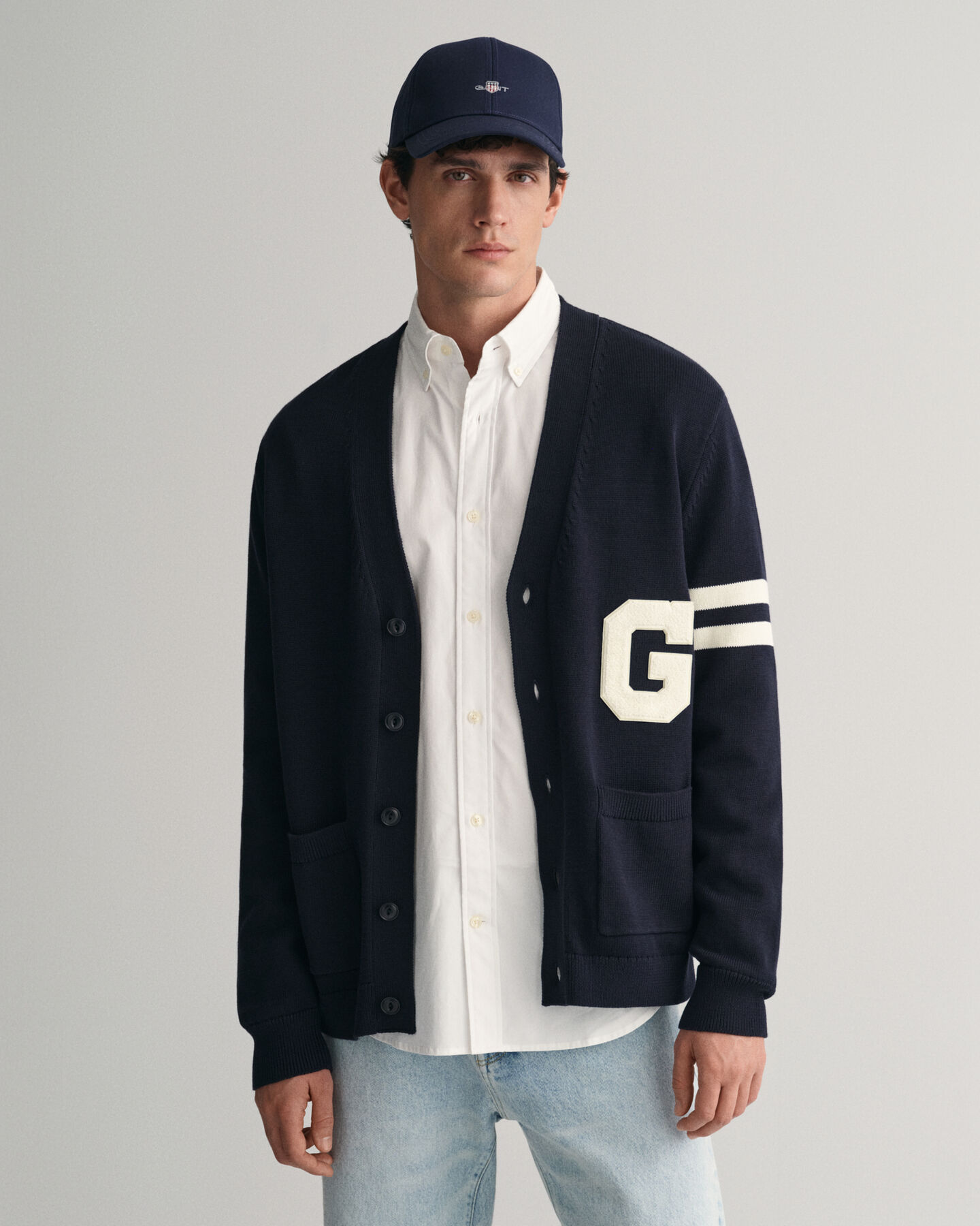 GANT Varsity Strickjacke