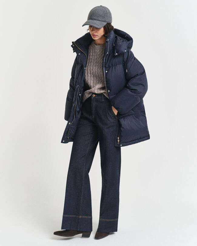 Mittellange Daunenjacke