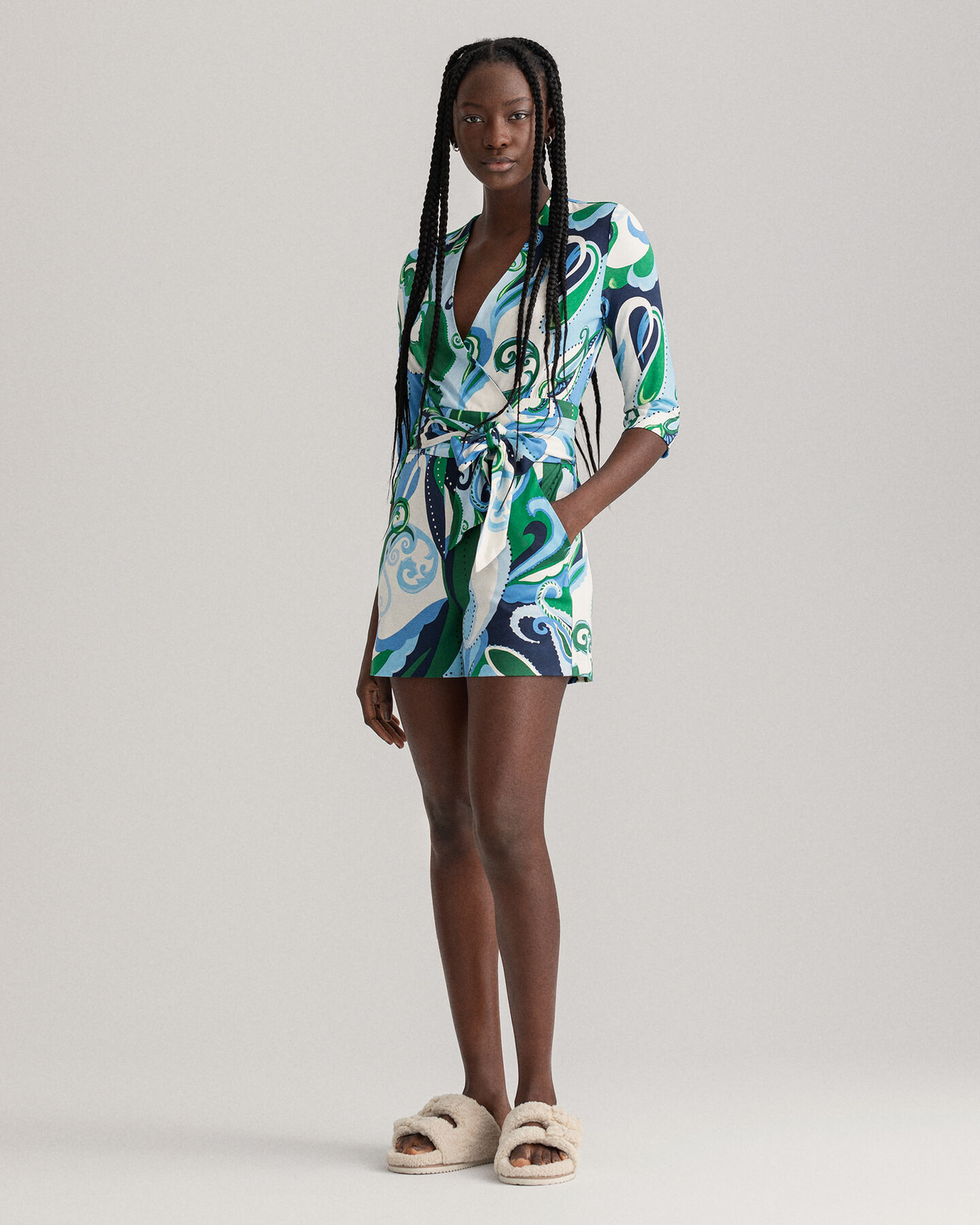 Jumpsuit mit Paisley-Muster