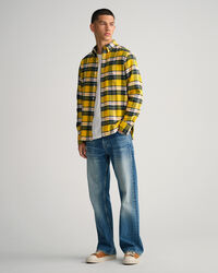 Regular Fit Flanell Karohemd