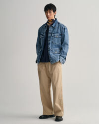 Relaxed Fit Utility Kurzarmhemd