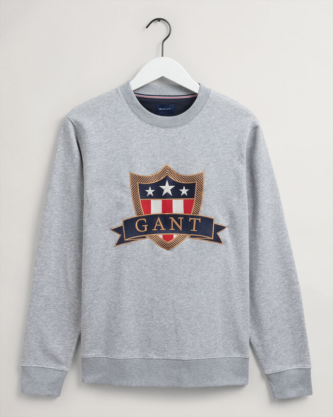 Banner Shield Rundhals-Sweatshirt