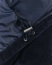 Puffer Jacke aus Cord