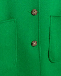 Melierter handgen&auml;hter Mantel