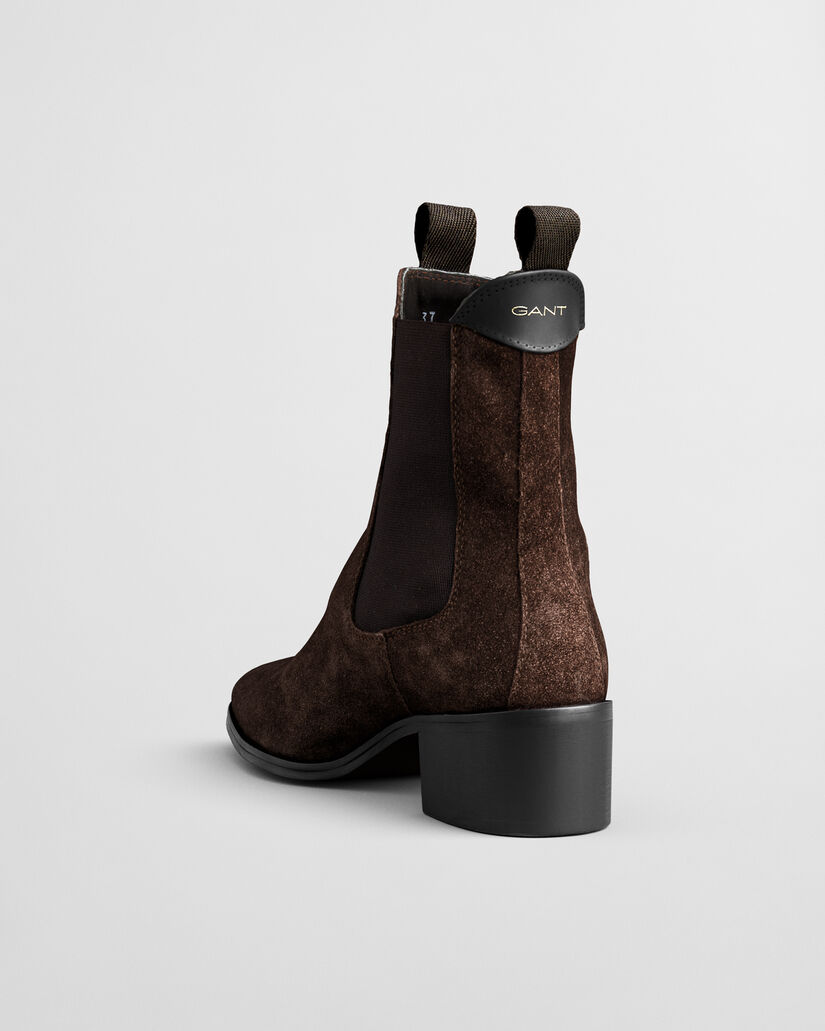 St Broomly Chelsea Boot aus Veloursleder