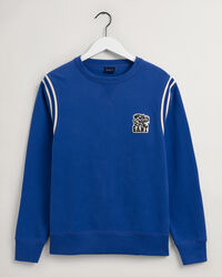 Tiger Badge Rundhals-Sweatshirt