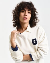 G Badge Rundhals-Sweatshirt