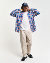 Relaxed Fit Flanellhemd mit Karomuster