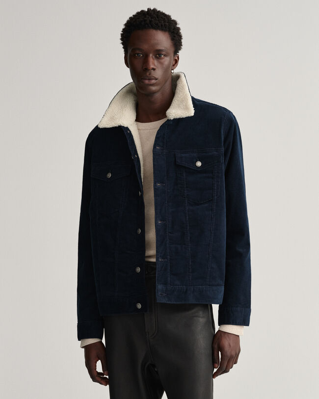 Trucker-Jacke aus Cord