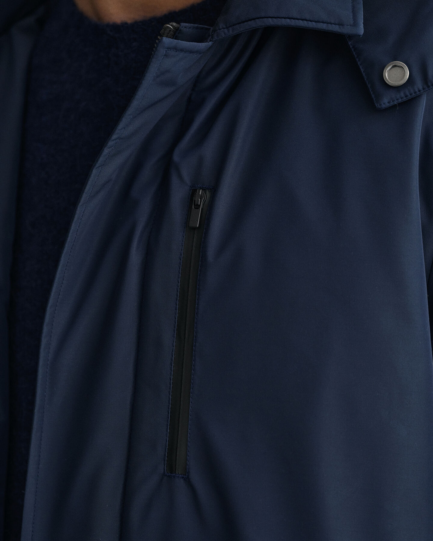 Wattierter Kurzmantel