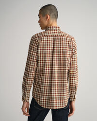 Regular Fit Broadcloth Hemd mit Tartan-Muster