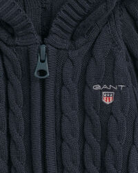 Baby Zopfmuster Baumwoll-Overall mit Rei&szlig;verschluss