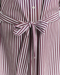 Classic Hemdblusenkleid aus Popeline mit Gürtel