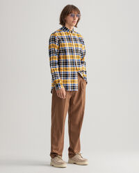 Regular Fit Oxford-Hemd mit Karomuster