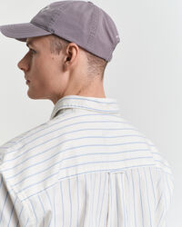 Relaxed Fit Luxury Oxford Hemd mit Streifen