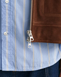 Jacke aus Veloursleder