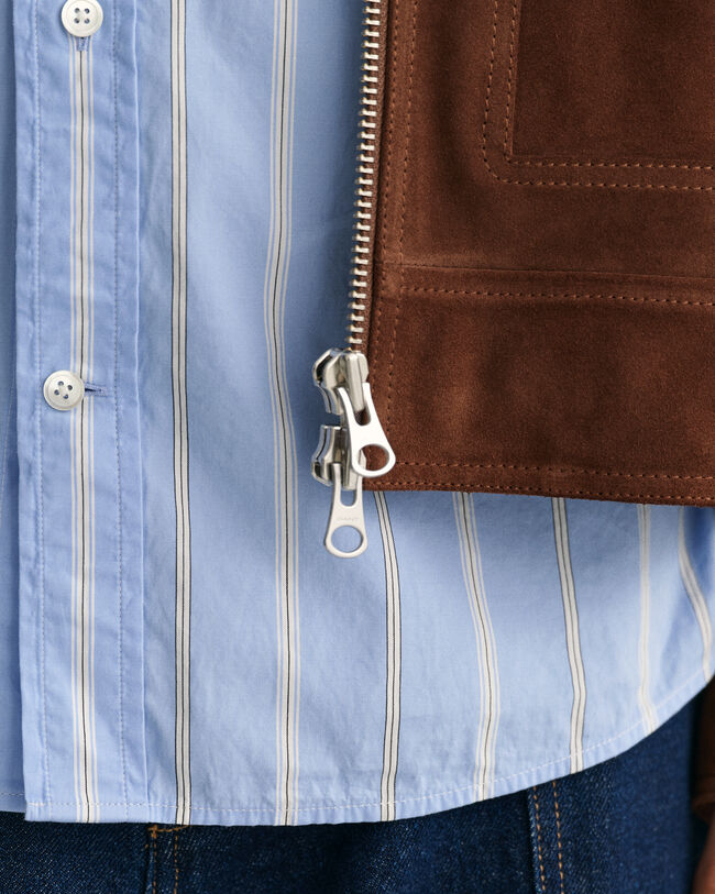 Jacke aus Veloursleder