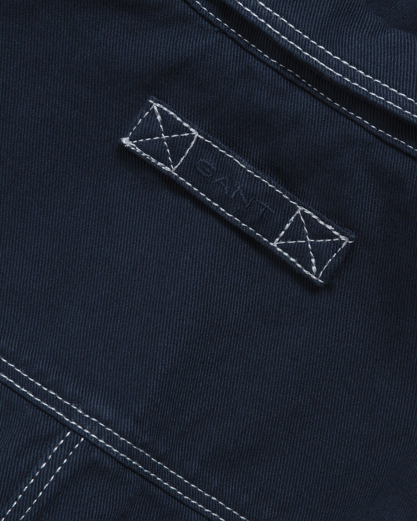 Twill Hemdjacke aus Biobaumwolle