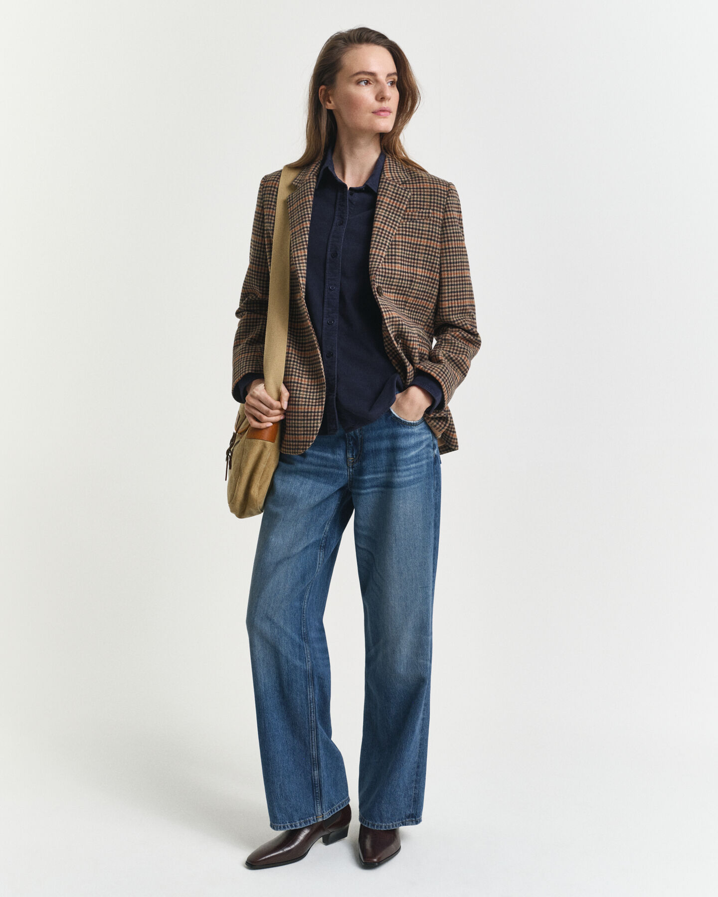 Regular Fit Cordbluse