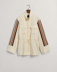 Relaxed Fit Jacke mit Streifen