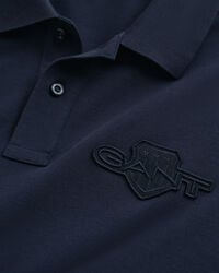 Tonal Shield Poloshirt