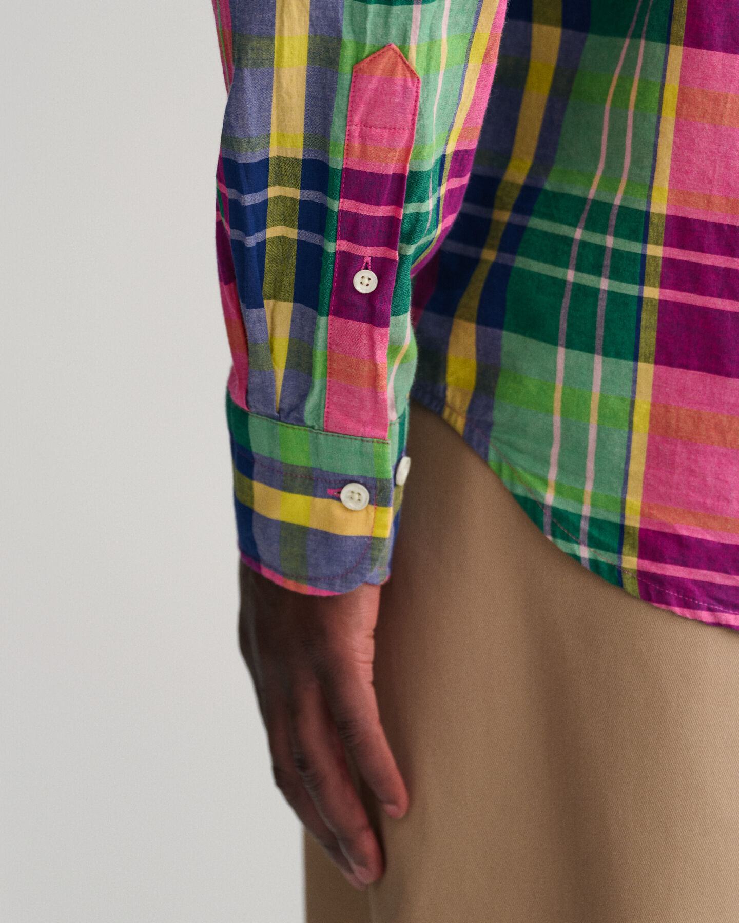 Indian Madras Regular Fit Hemd