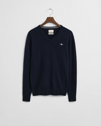 Superfine Lambswool V-Neck Pullover