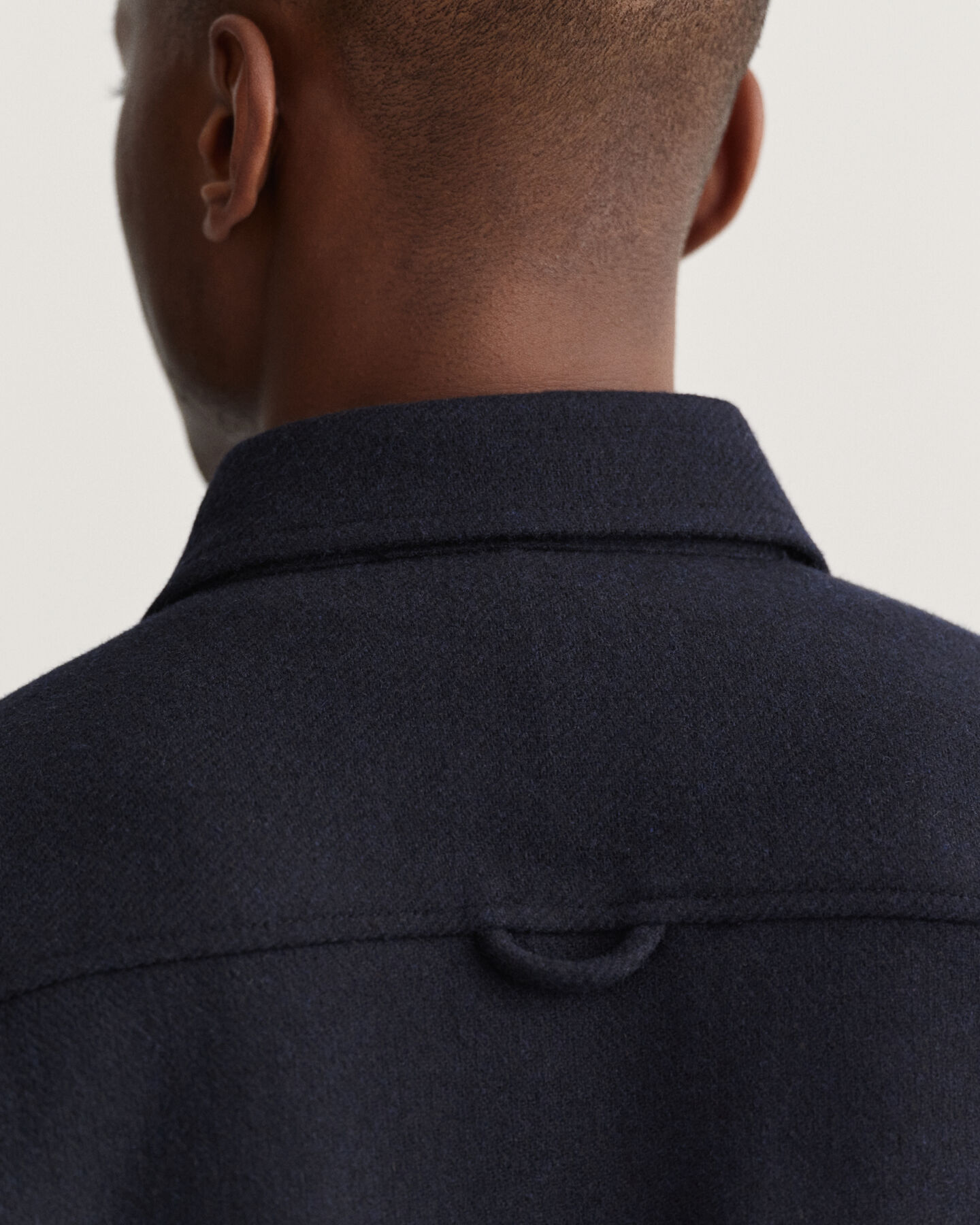 Hemdjacke aus Wollmischung