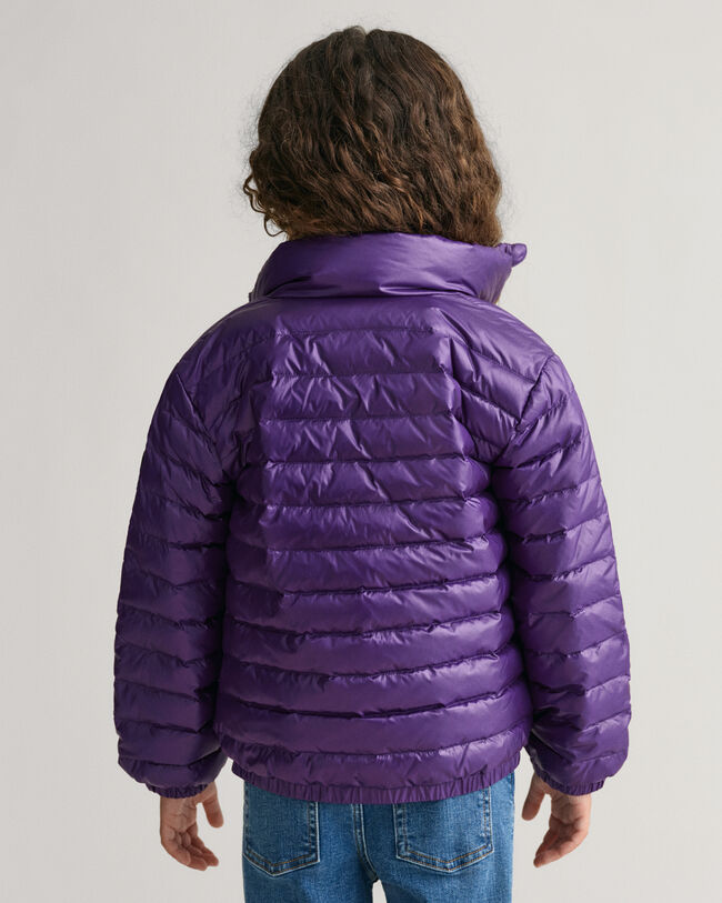 Kids Shiny Leichte Daunensteppjacke