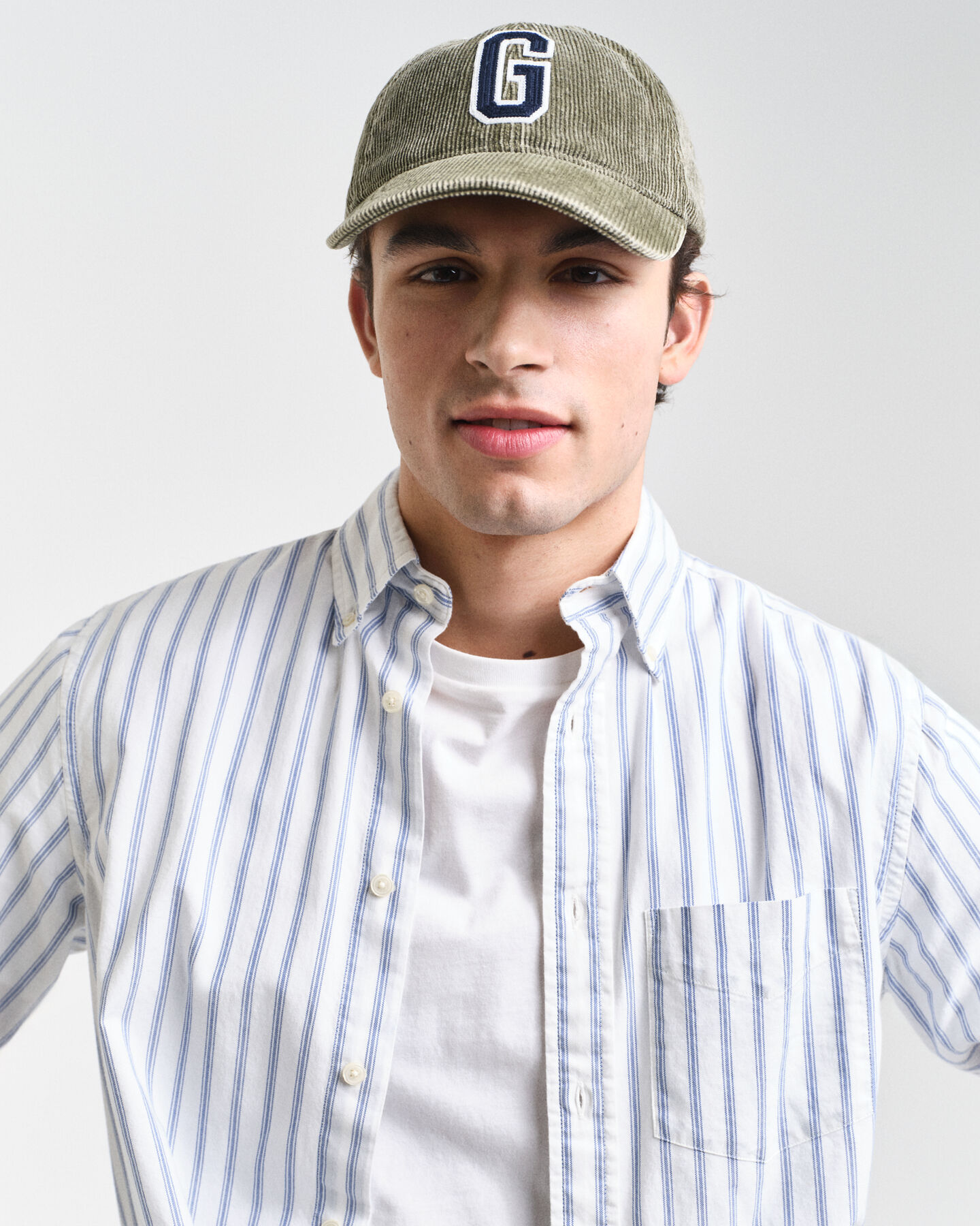 Regular Fit Archive Oxford-Hemd mit Streifen Ohne Logo